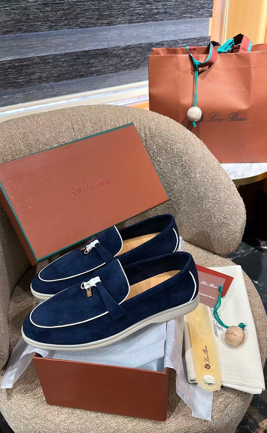 MOCASSINS LP BLEU MARINE